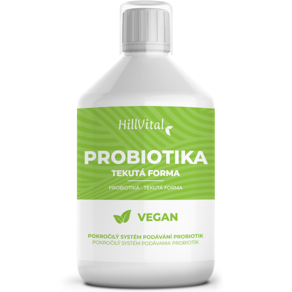 HillVital Tekuté probiotiká, 500 ml