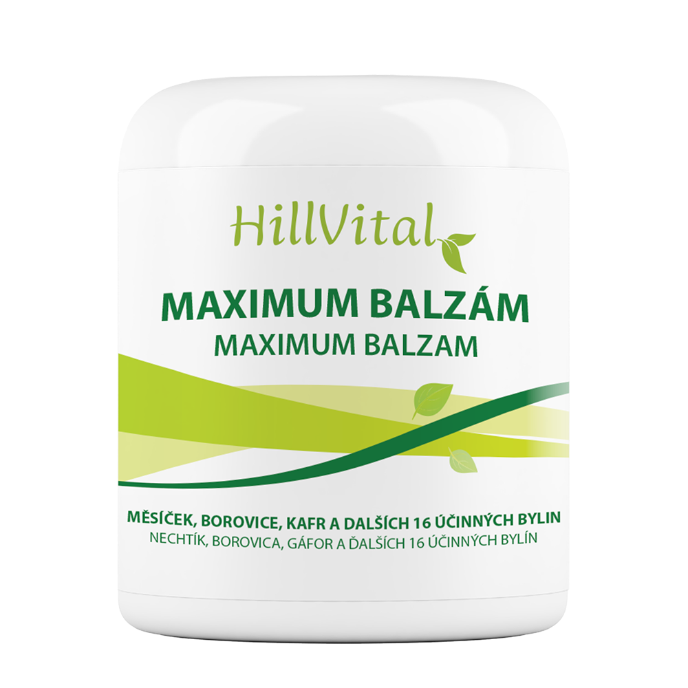 HillVital | Maximum balzam - na artrózu, reumu 250 ml