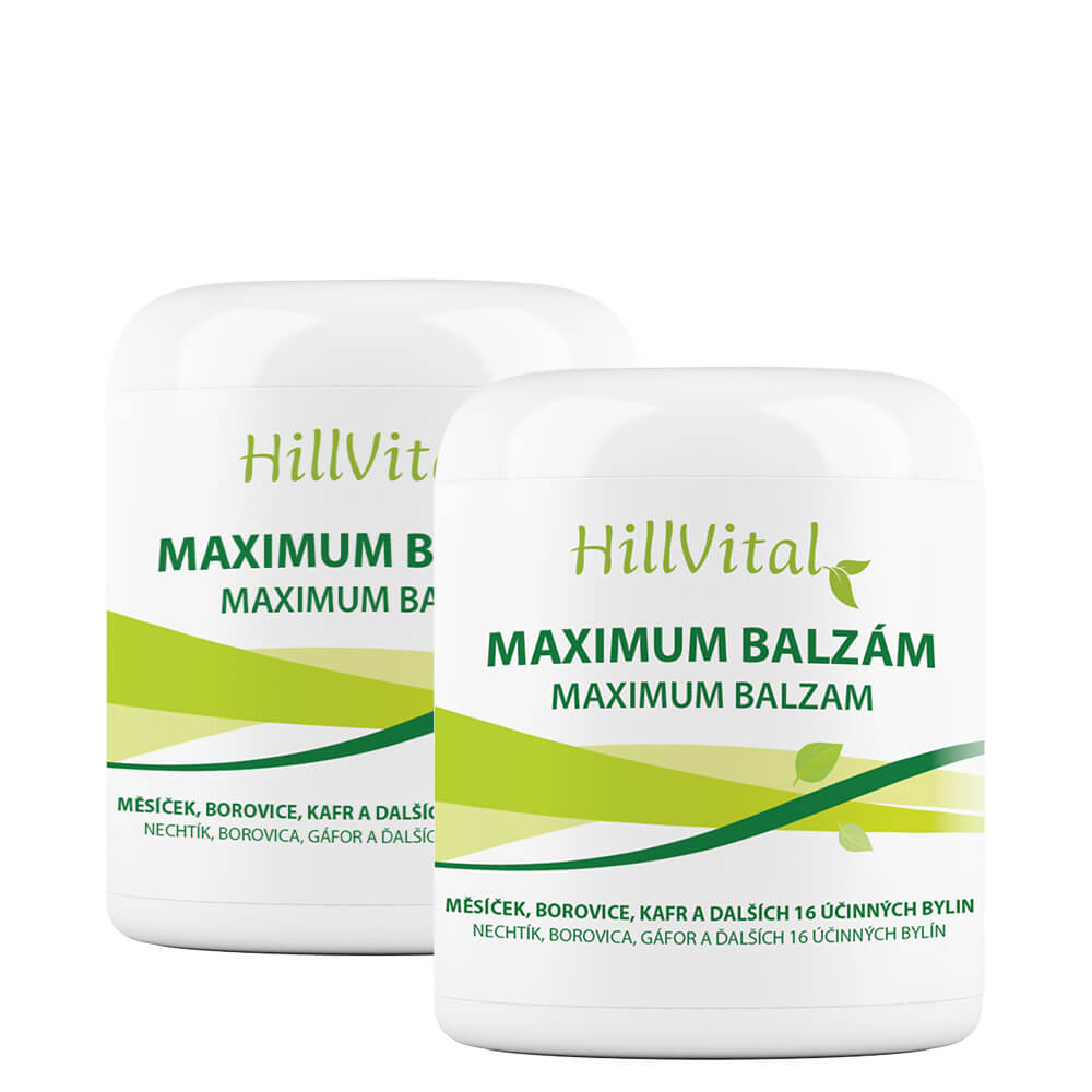 HillVital Dvojbalenie Maximum balzam