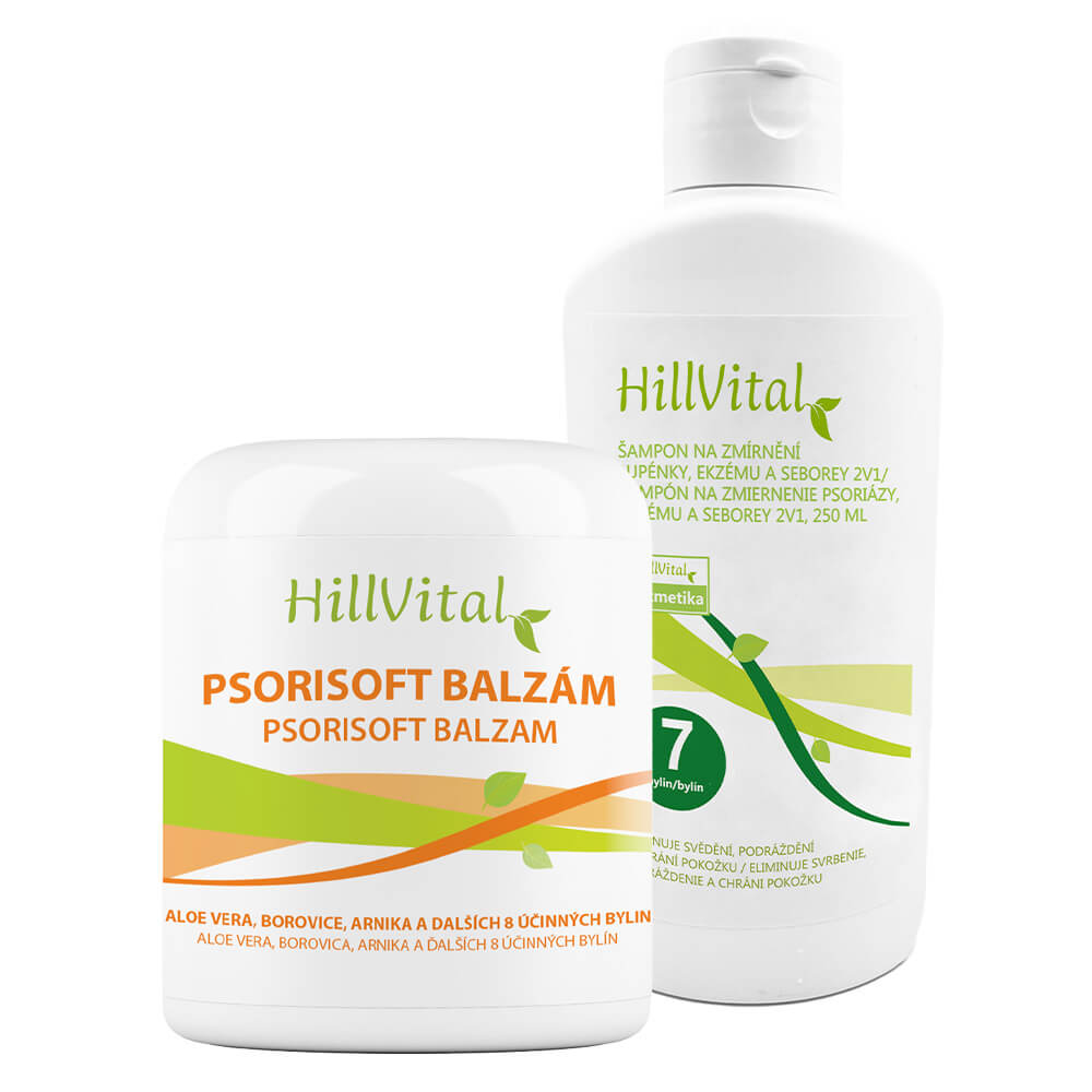 HillVital Balíček na zmiernenie psoriázy