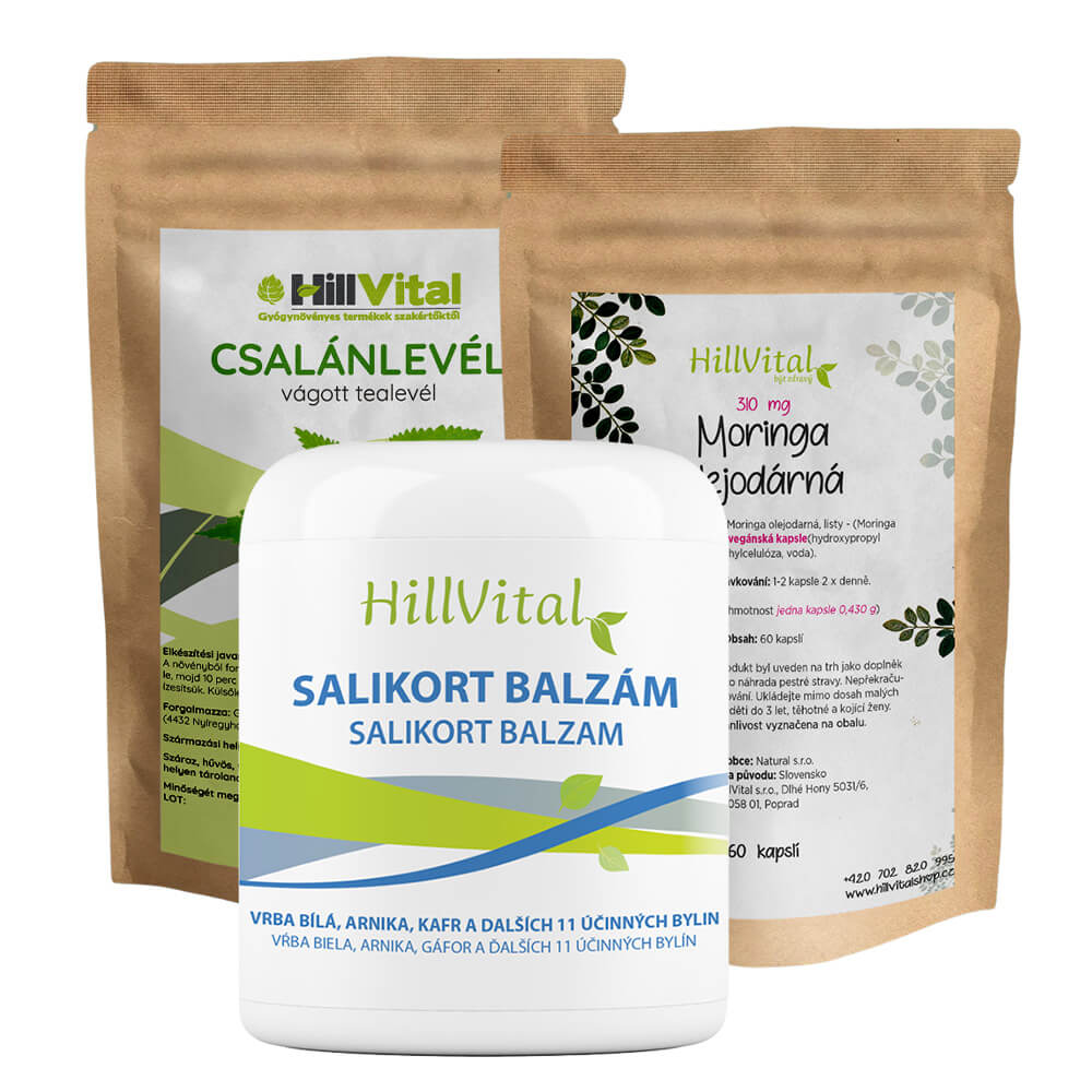 HillVital Balíček na zmiernenie zápalu šliach