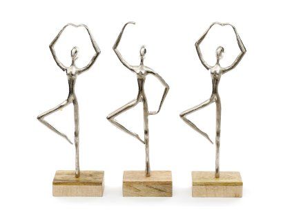 162998 dekorace dancer 40 cm 3 druhy sil