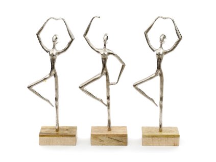 162998 dekorace dancer 40 cm 3 druhy sil