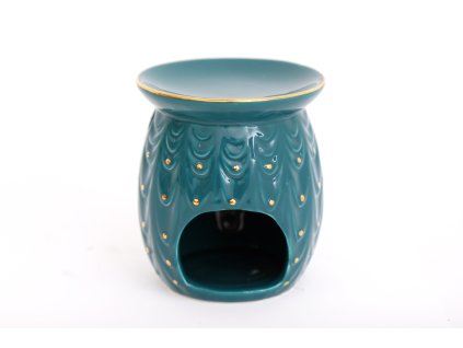 163097 aromalampa pav 9x10cm sil