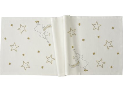 247568 stardust behoun 50 x 150 cm ecru sander