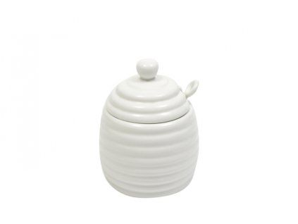 158562 maxwell and williams white basic coupe nadobka na med se lzickou