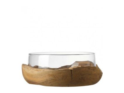 164831 leonardo miska s teakovym podstavcem 28