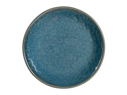 165254 leonardo matera keramicky talir 16 cm modry