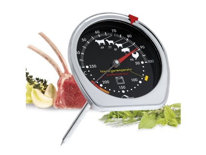 208877 2 teplomer do trouby 7 5 cm cerny kuchenprofi