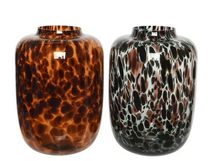 166700 vaza 34 cm hneda nebo cerna kaeming