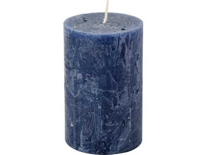 47801 1 ihr tmave modra rustikalni svicka 11 cm