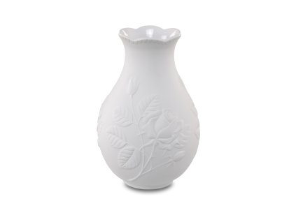 2617 2 goebel rosengarten bila vaza 18 cm