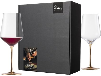 62087 4 62087 4 eisch ravi gold sada 2 sklenic na bordeaux