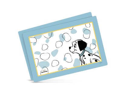 3505 1 egan 101 dalmatians sada 2 prostirek 45 x 30 cm modra