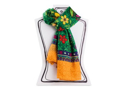 3646 1 egan bellamore pasmina zelena 180 x 110 cm