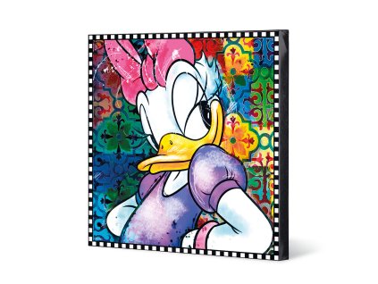 4573 1 egan forever ever obraz daisy duck 70 x 70 cm