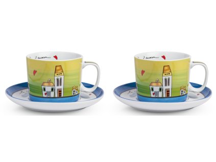 5701 1 egan le casette sada 2 modrych snidanovych salku 340 ml