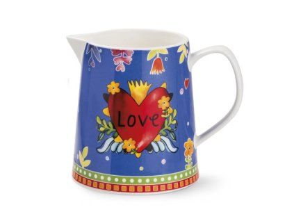 love red milk jug
