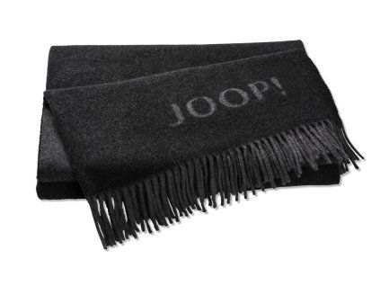 84513 joop fine doubleface anthrazit graphit pled 130 x 180 cm