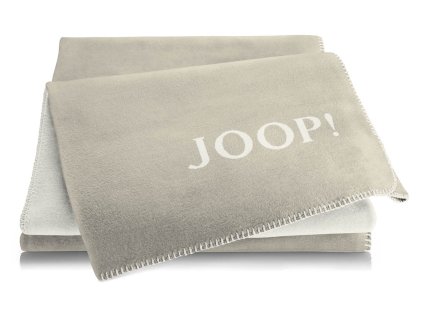 84684 joop uni doubleface sand pergament pled 150 x 200 cm