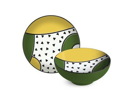 288633 egan wara miska zelena prumer 21 cm