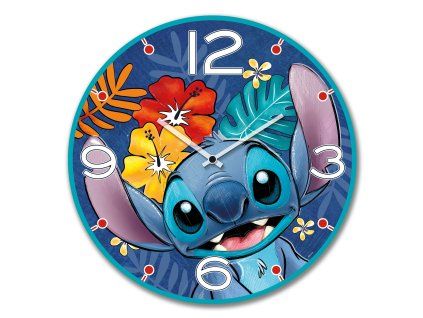 289254 egan disney stitch hodiny prumer 50 modra