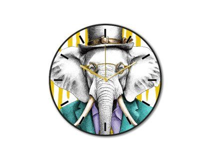 288165 egan human hodiny elephant wisdom prumer 35 cm