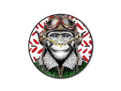 288177 egan human hodiny monkey boldness prumer 35 cm