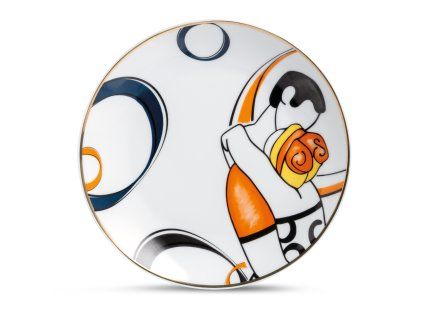 287988 egan abbracci dezertni talir con te prumer 19 cm