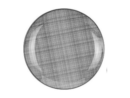 16482 dezertni talir jeans 20cm cerna