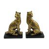 163064 set 2 ks zarazka knih leopard zlate sil