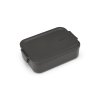 Make & Take Lunch Box, Medium, Plastic Dark Grey 8710755202520 Brabantia 96dpi 1000x1000px 7 NR 27884