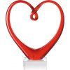 164846 leonardo heart skulptura cervena srdce