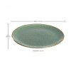 165287 2 leonardo matera keramicky talir 27 cm zeleny