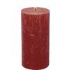 42995 1 ihr cervena rustikalni svicka 14 cm
