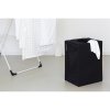 Laundry Bag Rectangular, 55L Black 8710755101762 Brabantia 1000x1000px 7 NR 2102
