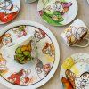 4408 3 egan disney the seven dwarfs sada 2 pizza taliru 30 cm