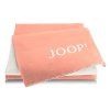 84639 joop uni doubleface apricot sand pled 150 x 200 cm