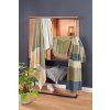84717 5 biederlack modern classics blockstripe olive pled 130 x 170 cm