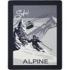 98202 2 biederlack alpine ski deka 150 x 200 cm