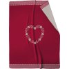 98217 3 biederlack heart warming deka 150 x 200 cm