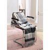 159510 7 biederlack harmony grey pled 130 x 170 cm
