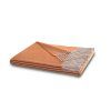 159516 4 biederlack structures rust oranzovy pled 130 x 170 cm