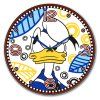 219362 1 egan disney forever ever hodiny prumer 50 cm donald duck