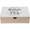 16638 dreveny box na caj24x17x7cm bily