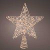 lumineo gold tree top star brown 600x600