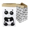 15306 papirovy kosik animal set 2ks panda
