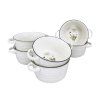 25586 porcelanova miska kompotova nostalgie meadow 12cm sada 6 ks