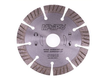 Kotouč diamantový segmentový LST 115x22,2x2mm