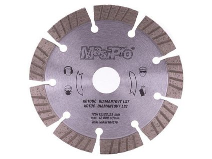 Kotouč diamantový segmentový LST 125x22,2x2,5mm